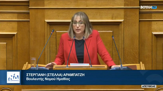 Βασικά Σημεία Ομιλίας Σ. Αραμπατζή για σύσταση της Διακομματικής Κοινοβουλευτικής Επιτροπής